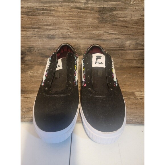 Fila Boarder Fx1 Women's Black, Multi Sneakers SIZE 9 - Picture 2 of 7
